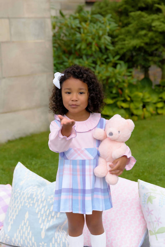 The Beaufort Bonnet Company - Girls Long Sleeve Ramona Ruffle Shirt