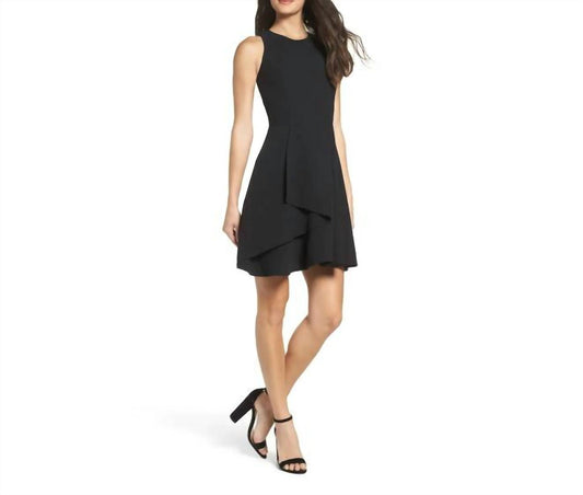 Adelyn Rae - Fit and Flare Sleeveless Mini Cocktail Dress