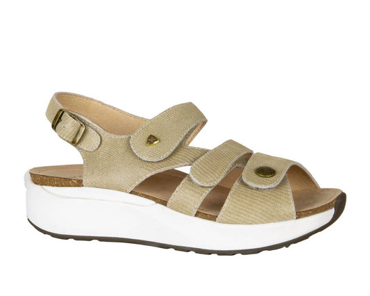Ladies' Mykonos Embossed Leather Sandals
