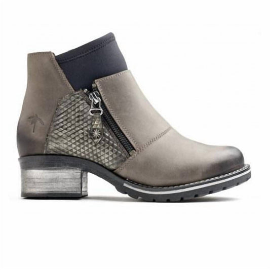 Dromedaris - Women's Kihana Metallic Ankle Boot