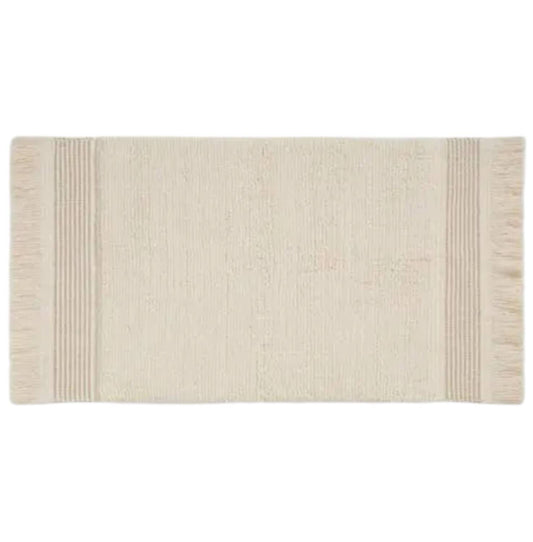 Something Navy - Fringe Bath Mat