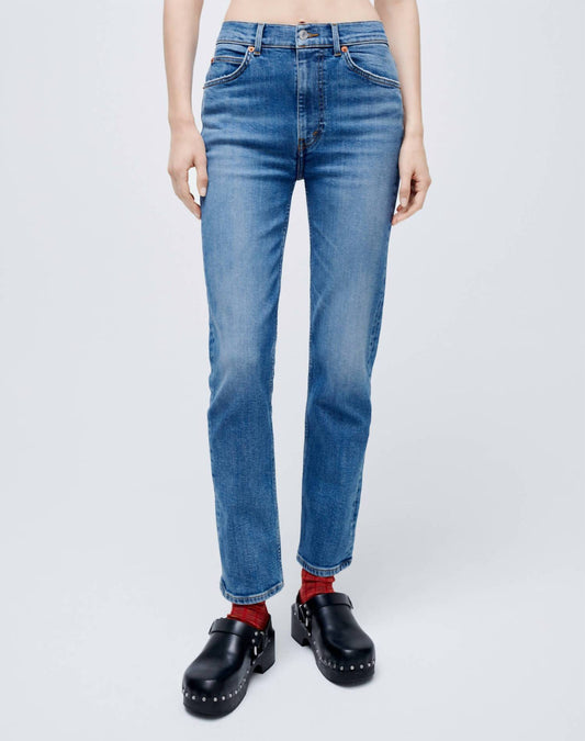 Re/Done - Laguna Extra Stretch 70s Straight Jeans