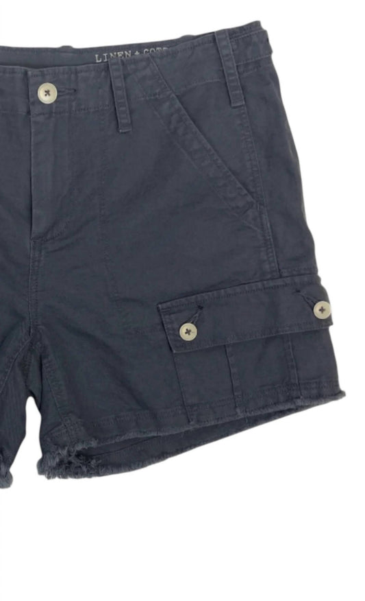 G1 - Women Linen Cotton Drill Shorts