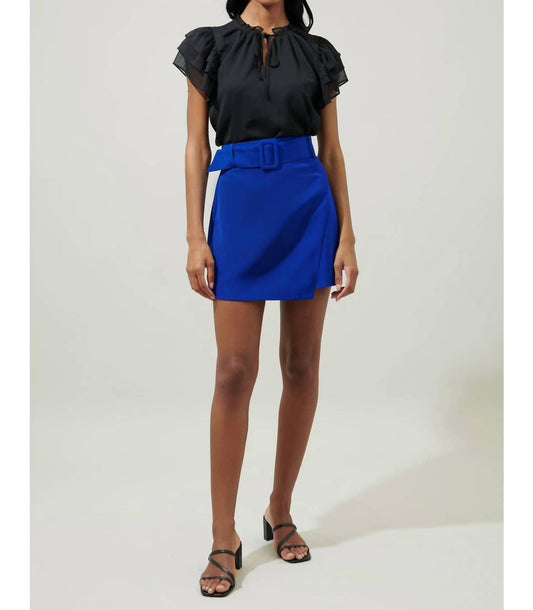 Sugarlips - Chelsea Belted Mini Skirt