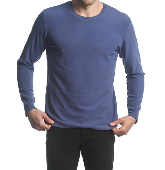Postmarc - Stretch Knit Long Sleeve Crew Pullover