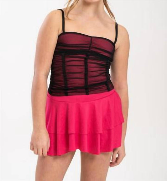 Cheryl Creations - Mesh Corset Tank Top