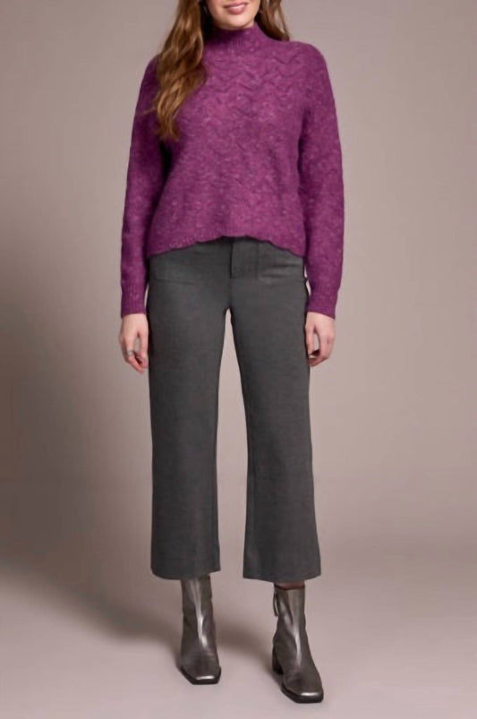 Tribal - Neck Drop Shoulder Sweater