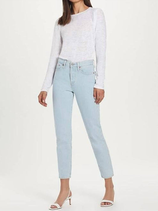 Goldie - Puff Long Sleeve Slub Tee