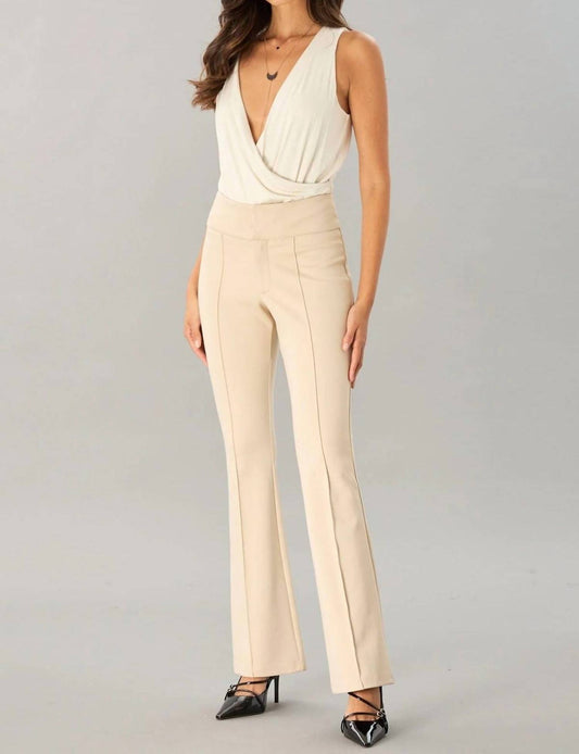 Lola & Sophie - Smart Twill Fit'n'Flare Pant