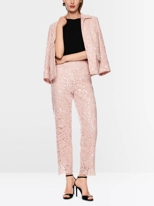 Marc Cain - Fria Sequined And Lace Trousers