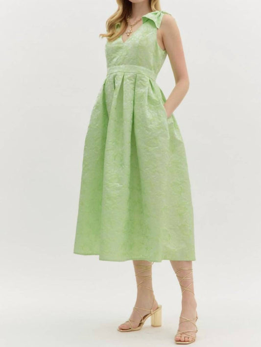 Entro - Bows & Botanicals Dress