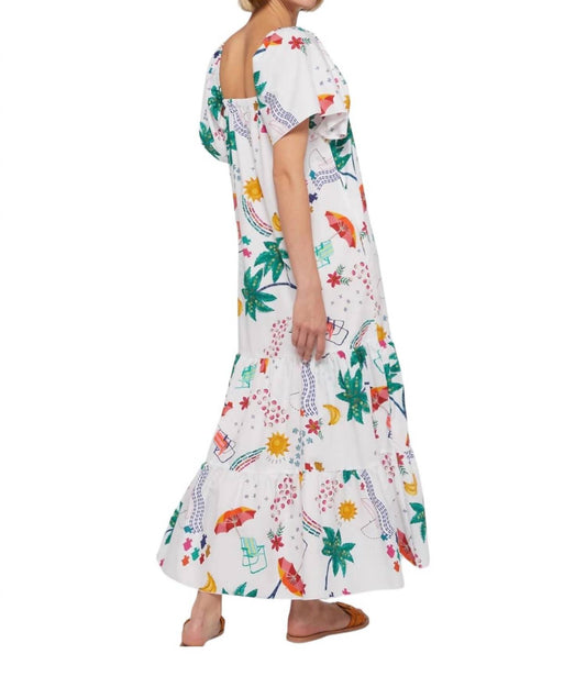 Vilagallo - Palmira Biarritz Poplin Dress