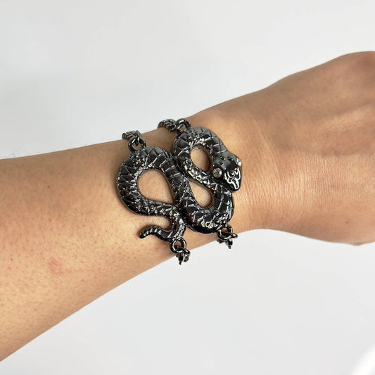 Jagged Halo Jewelry - Women's Python Bracelet