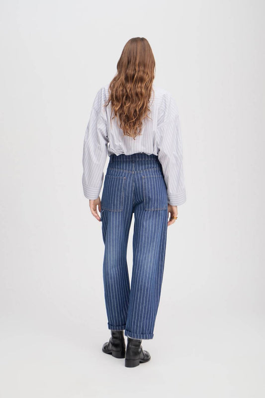 Munthe - Shimo Pinstripe Carpenter Jean