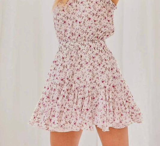 Mainstrip - Georgia Strapless Floral Romper