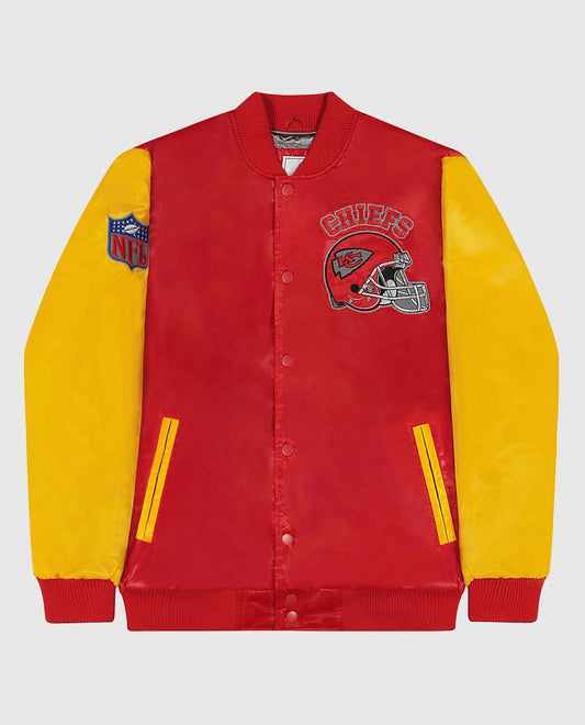 Starter - Men's Kansas City Chiefs Varsity Jacket