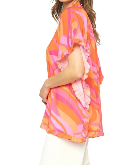 Entro - Kati Ruffles Tunic