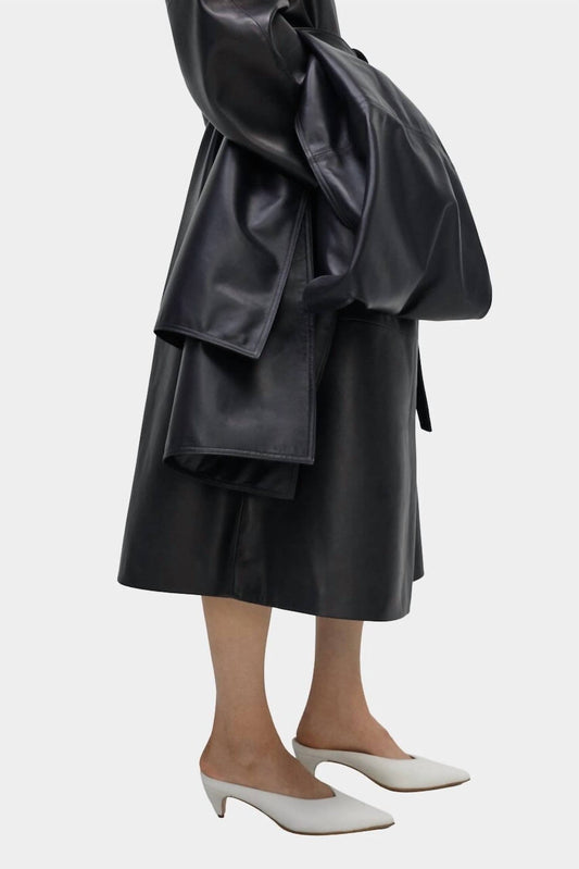 Cordera - Women's Leather Pointy Mules