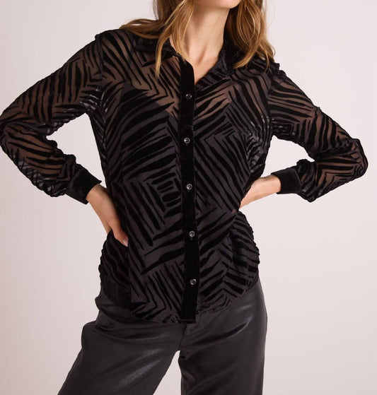 Bella Dahl - Contrast Button Down Shirt Top