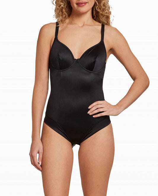 Nicole Miller - Shiny Micro Shaping Underwire Bodysuit