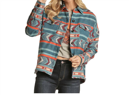 Women's Shacket Shirt Jacket