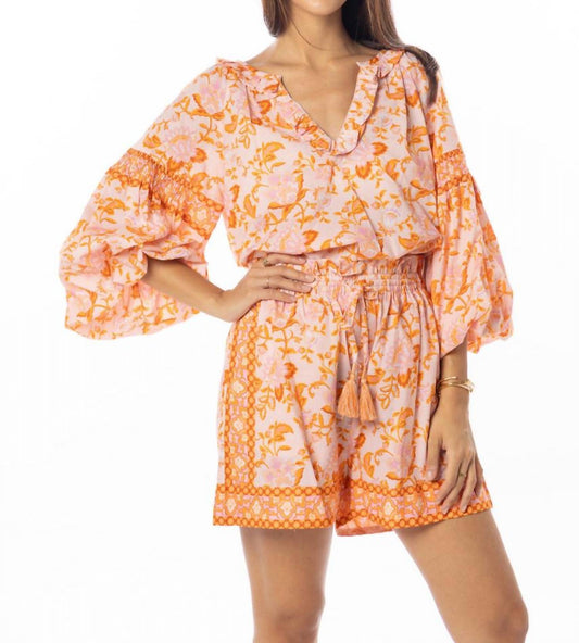Bindu - Carrie Top And Carlie Shorts Set