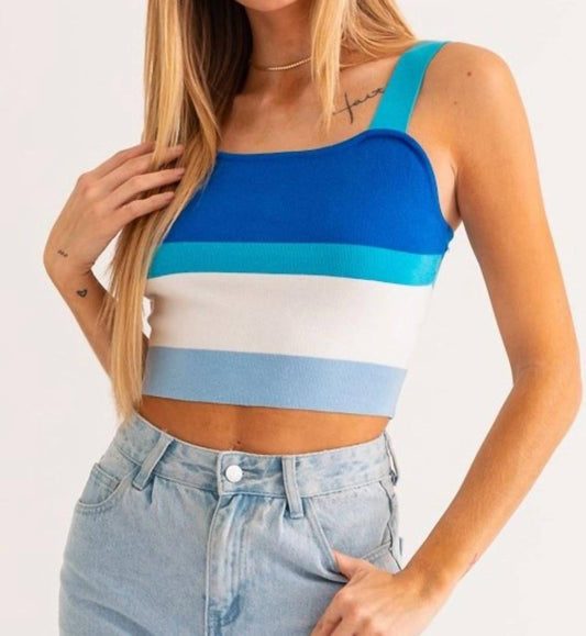 Le Lis - Aurora Stripe Knit Tank