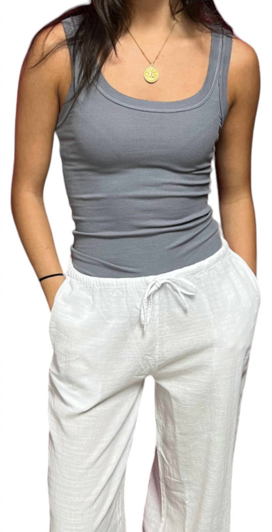 T2Love - Raw Edge Tank