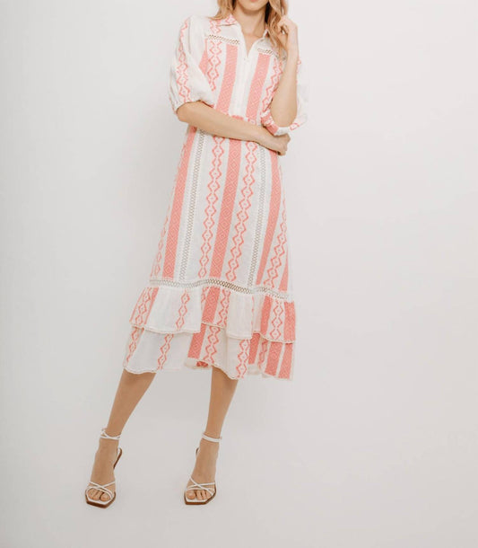 Guadalupe Design - Catalina I Stripe Midii Dress