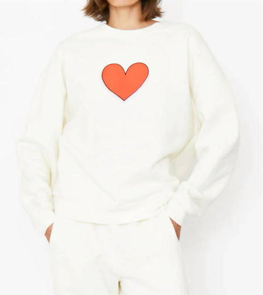 Kule - Oversized Heart Sweatshirt