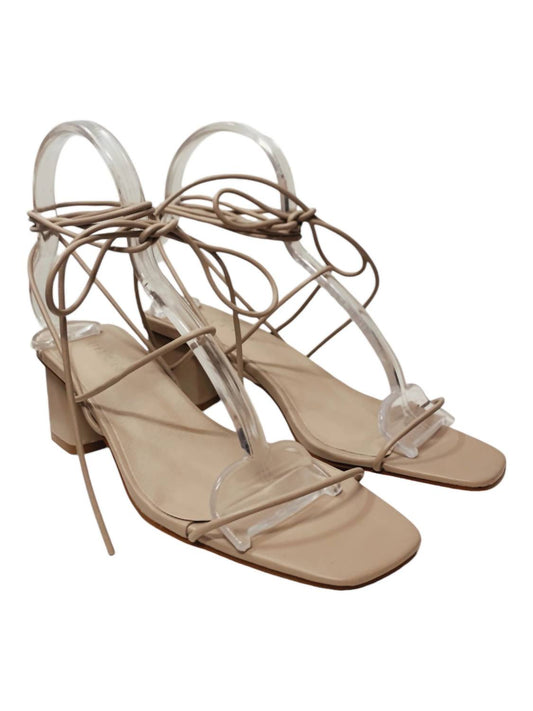 Billini - Women's Tie Ankle Strap Block Heel Sandal