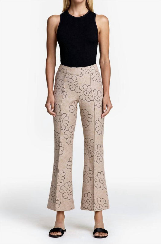 Smythe - Cropped Pintuck Pant