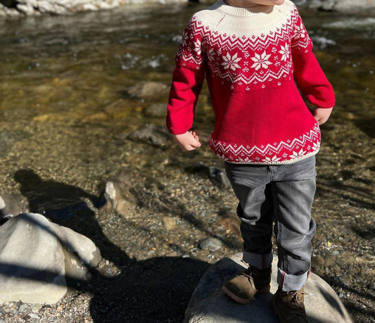 Me & Henry - Kids Fairisle Igloo Sweater