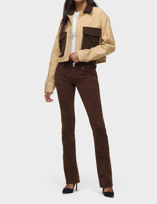 Hudson - Beth Corduroy Mid-rise Baby Boot Pant