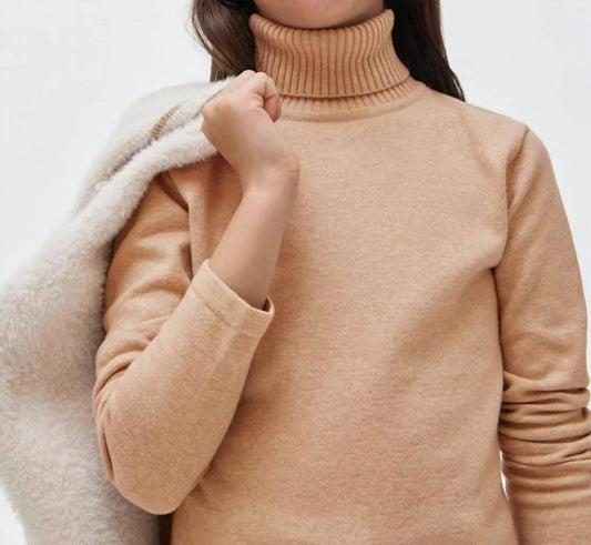 Mayoral - Girls' Basic Turtleneck Sweater