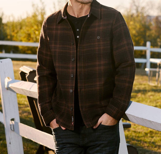 Flags & Anthem - Westchester Brushed Waffle Shirt Jacket