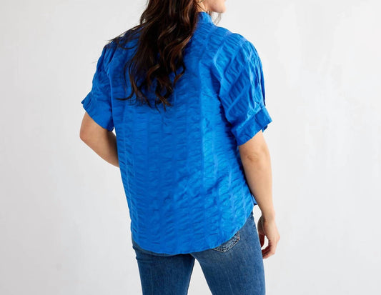 Caryn Lawn - Caroline V Neck Top