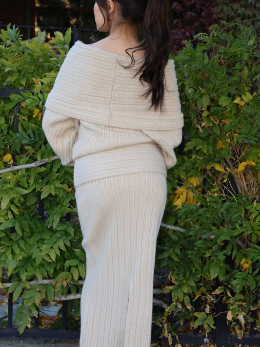 Le Lis - Rhyka Off Shoulder Sweater