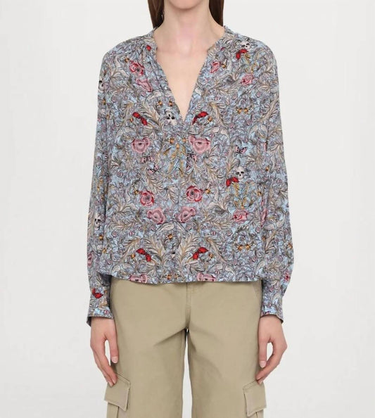 Zadig & Voltaire - Tink Soft British Butterflies Blouse