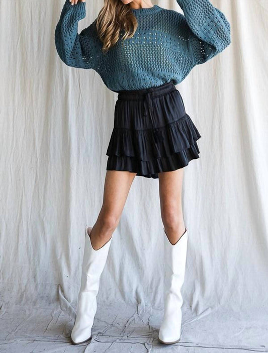 Jade By Jane - Have High Hopes Tiered Skort
