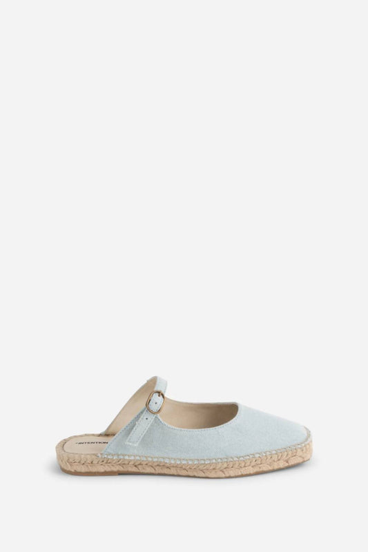 Intentionally Blank - Women's Reports Denim Slip On Espadrille