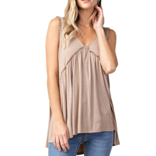 Kori - Frilly Swing Tank Top