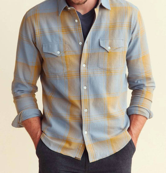 Billy Reid - Large Scale Plaid Western Shirt