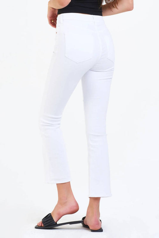 Dear John Denim - Jeanne High Rise Cropped Flare Jeans