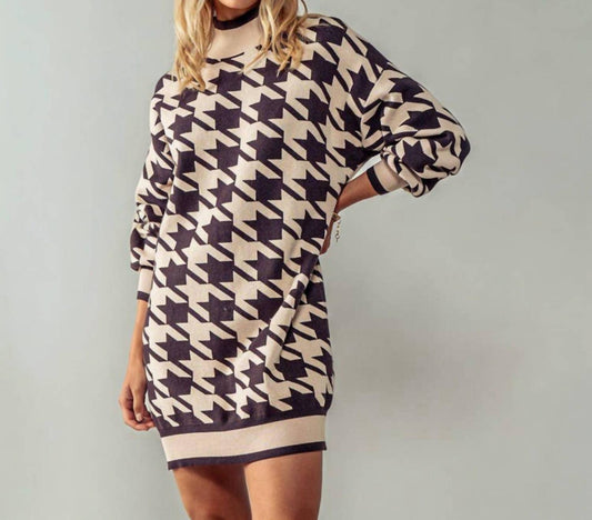 Urban Daizy - Hyde Park Mini Sweater Dress