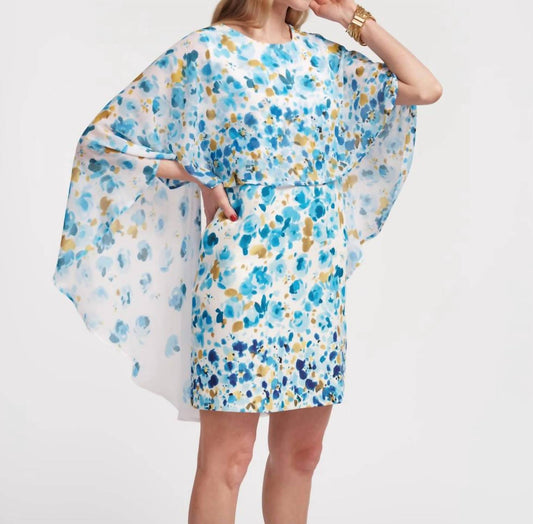 Frances Valentine - Mini Cape Mini Dress