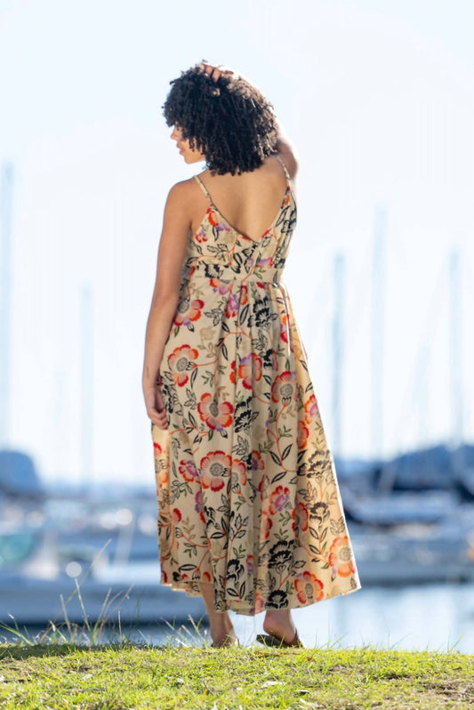 Cienna - Lowanna Cotton V Dress