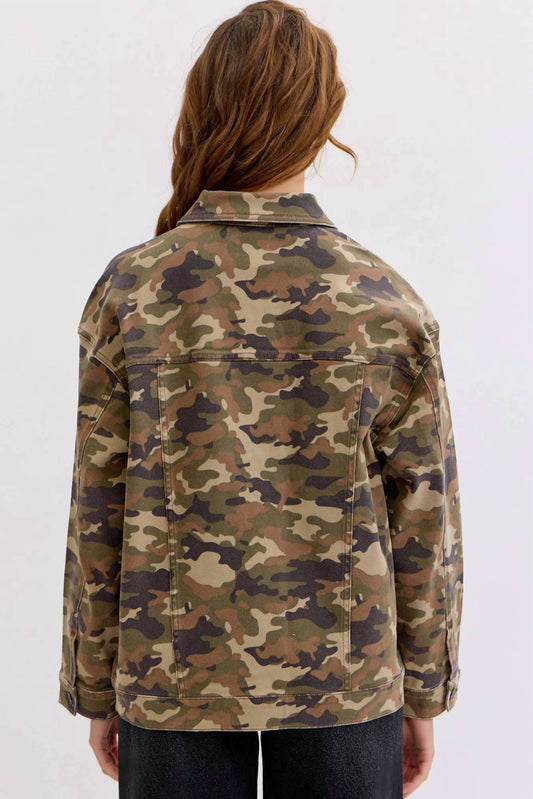 Cello - Camilla Camo Jacket