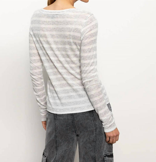 Sanctuary - Femme Crewneck Stripe Tee