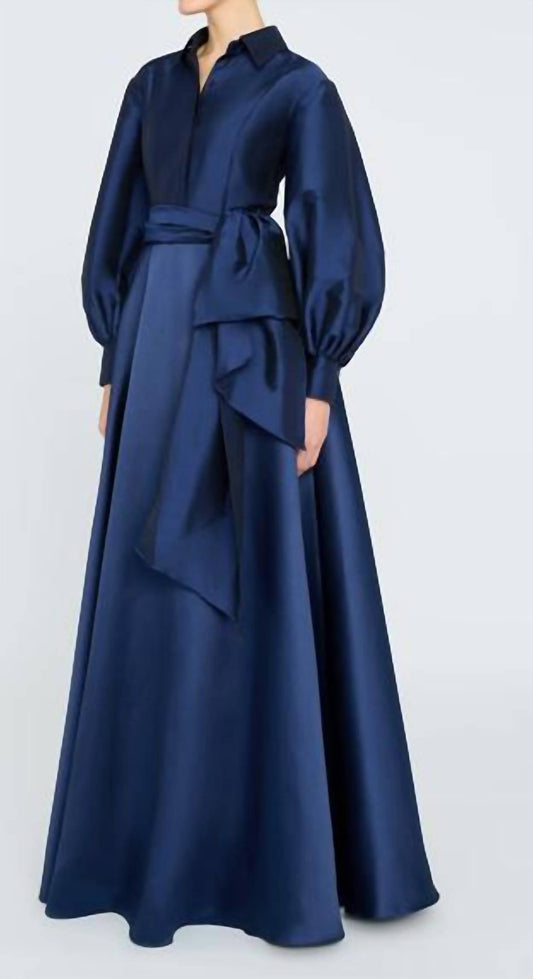 Theia - Frieda Shirtdress Gown